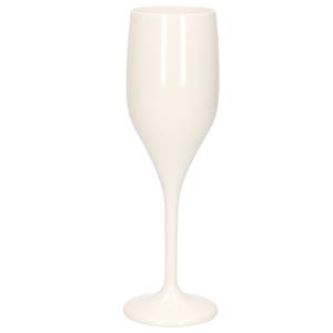 Champagneglazen/prosecco flutes wit 150 ml van onbreekbaar kunststof - Champagne serveren - Champagneflutes - Champagneglazen