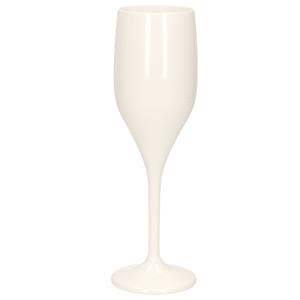 Champagneglazen/prosecco flutes wit 150 ml van onbreekbaar kunststof - Champagne serveren - Champagneflutes - Champagneglazen