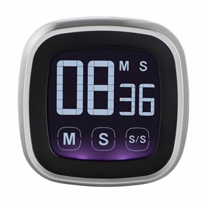 Xavax Keukentimer Touch Digitaal Zilver/zwart