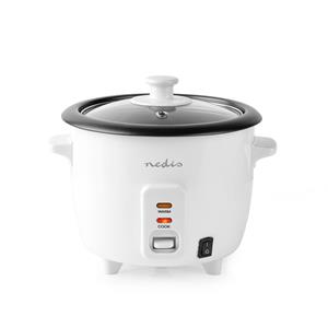 Nedis Rijstkoker | 300 Watt | 0,6 L | Wit