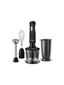 RUSSELL HOBBS Stabmixer 3-in-1, Matte Black 24702-56, 500 W, Mixen, Pürieren, Zerkleinern und Verquirlen