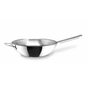 Habonne Wok met steel Tri-Ply 34 cm