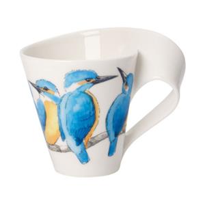 Villeroy & Boch Beker met oor (geschenkverpakking) NewWave Caffè Ijsvogel