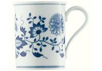 hutschenreuther Becher m. Henkel Zwiebelmuster blau