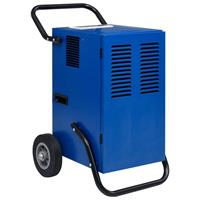 Luftentfeuchter mit Heißgasabtauung 50 L/24 h 650 W Blau