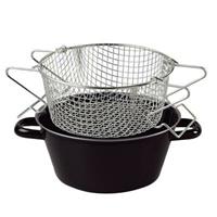 riess Pommes Frites Pfanne mit Einsatz 24cm