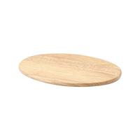 continenta Vesperbrett 30x20cm oval Holz