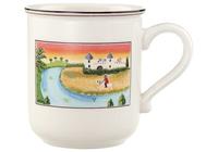 Villeroy & Boch Becher 300 ml Schloss rund mit Henkel Design Naif