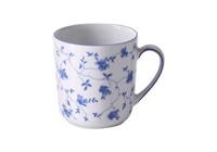 arzberg Becher m. Henkel 0,28 ltr. Form 1382 Blaublüten