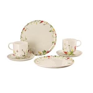 ROSENTHAL - Brillance Fleurs Sauvages - Serviesset 6-delig Beker