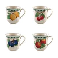Villeroy & Boch Jumbo Becher Set 4 teilig French Garden Modern Fruits