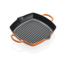 LE CREUSET - Grills - Grill 30cm vierkant Oranje