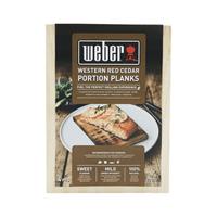 Weber Cederhouten portie rookplanken - Set van 4