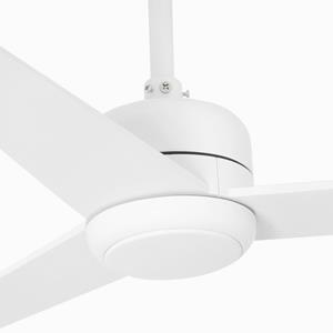 farobarcelona Deckenventilator NU Ø 132cm 3 Flügel IP20 Weiß - FARO BARCELONA