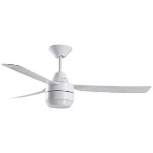 bayside Calypso Deckenventilator Weiß mit Licht - 