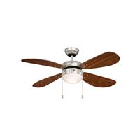 aireryder Deckenventilator Classic Nickel Braun cm 105x33,6x105 FN43336 - 