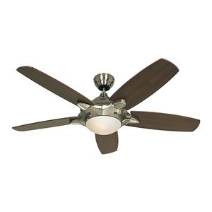 casafan Deckenventilator MERCURY - inkl. Leuchte, Rotorblatt - Ø 1320 mm - Lack - 