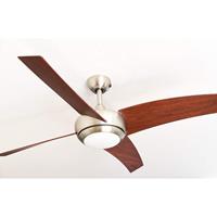 aireryder Deckenventilator Borealis Walnuss mit LE cm 122x37,5x122 FN66636 - 