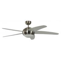 pepéo Deckenventilator Melton Nickel Weiss cm 132x38x132 Pepeo GmbH 13432010131_v2 - 