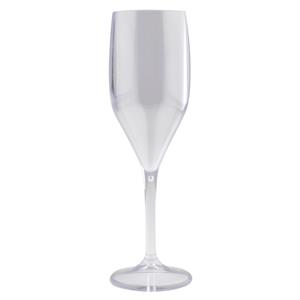 Santex Champagneglazen/prosecco flutes transparant 150 ml van onbreekbaar kunststof - Picknicken - Camping/caravan servies - Champagne serveren - Champagneflutes - Champagneglazen