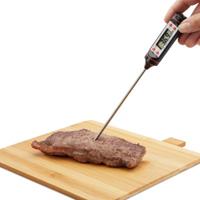 Relaxdays Küchenthermometer digital silber