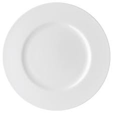 ROSENTHAL - Jade Pure White - Plat bord 31cm m.rand
