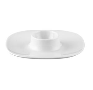 Rosenthal Moon Serie Moon Weiss Eierbecher m. Ablage (weiss)