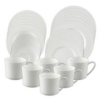 Rosenthal Jade Serie Jade Weiss Geschirr-Set 30tlg. (weiss)