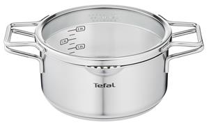 Tefal Kochtopf »H85244 Nordica«, Edelstahl, (1-tlg), Messskala, Induktion