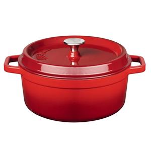 Sola Gietijzeren Braadpan 20 cm Rood/Oranje