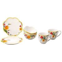 villeroy&boch Frühstücks Set für 2 Pers. 6tl Spring Awakening