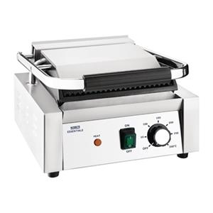 Nisbets Essentials Kontaktgrill gerillte obere Platte