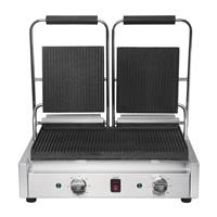 Buffalo Bistro dubbele contactgrill groef/groef