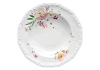 Rosenthal Suppenteller 23 cm Blumen Maria Pink Rose