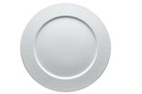 Rosenthal Teller flach 32cm Fahne Mesh weiss