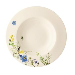 Rosenthal Suppenteller 23 cm Fahne Brillance Fleurs des Alpes