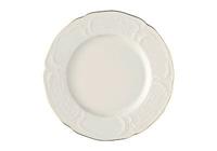 Rosenthal Speiseteller 26 cm mit Relief Sanssouci Elfenbein Gold