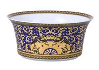 Versace Medusa Medusa Ikarus blau Schüssel gross 25 cm