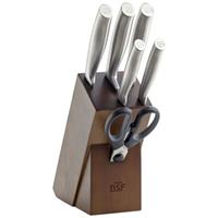 BSF Messerblock 7-teilig Chicago silber