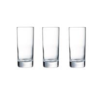 Arcoroc 12x Stuks longdrinkglazen transparant 290 ml - Glazen - Drinkglas/waterglas/longdrinkglas
