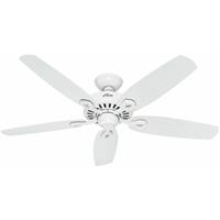 HUNTER FANS Deckenventilator Hunter Builder Elite 132 cm Weiß - 