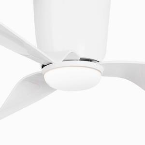 FARO BARCELONA Deckenventilator Pemba L LED-Leuchte, weiß