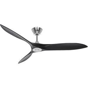 CASAFAN Deckenventilator Eco Airscrew Chrom / Schwarz