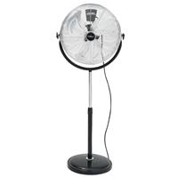 VidaXL Standventilator mit Kippkopf 3 Geschwindigkeiten 45 cm 100 W Schwarz