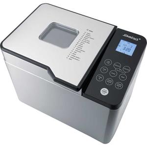 BM 2 Broodbakmachine Met display, Timerfunctie Zilver-zwart