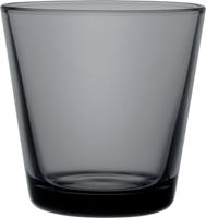 IITTALA - Kartio - Glas 0,21l Dark grey set/2