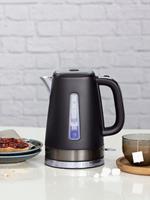 russellhobbs Russell Hobbs Matte Black Wasserkocher - 1.7 L, 2400W, Schnellkochfunktion, Mattschwarz