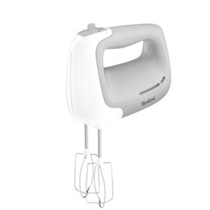 Tefal Handmixer Prep'Mix HT450B, 450 W, 5 Geschwindigkeiten; 2 Schneebesen und 2 Knethaken aus Edelstahl