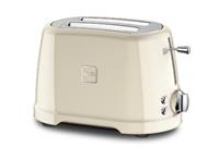 NOVIS Toaster T2 creme, 2 kurze Schlitze, 900 W