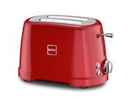 NOVIS Toaster T2 rot, 2 kurze Schlitze, 900 W